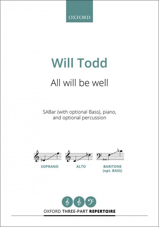 All Will Be Well SABar Will Todd
