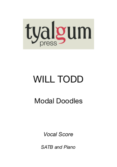 Modal Doodles Vocal Score