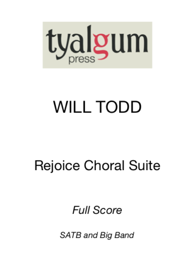 Rejoice Choral Suite Full Score for SATB and Big Band