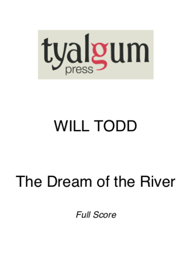 The Dream of The River Full Score