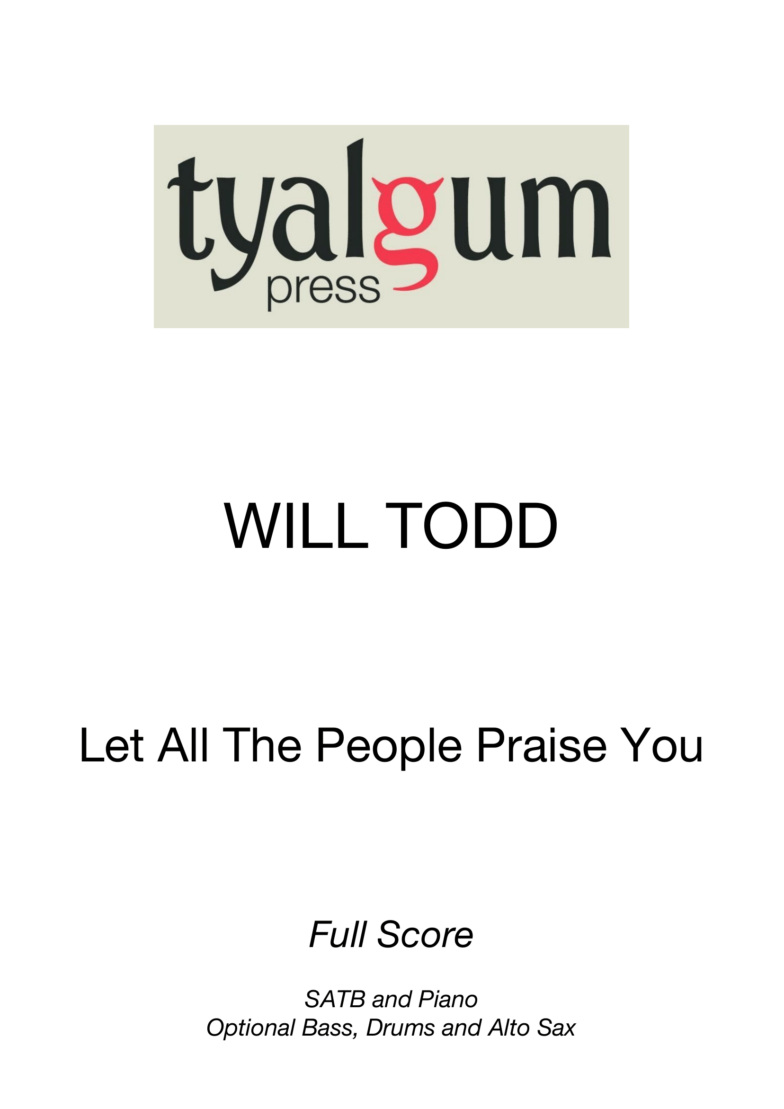 Let All The People Praise You - Full Score