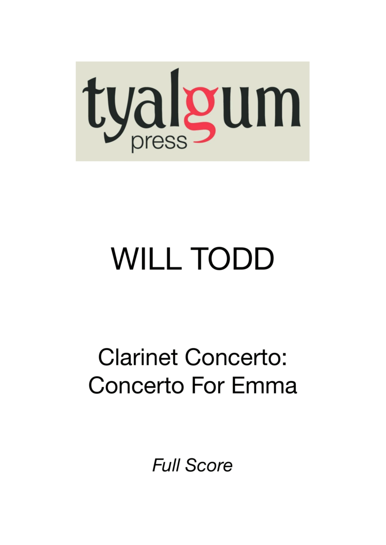 Concerto For Emma - Full Score