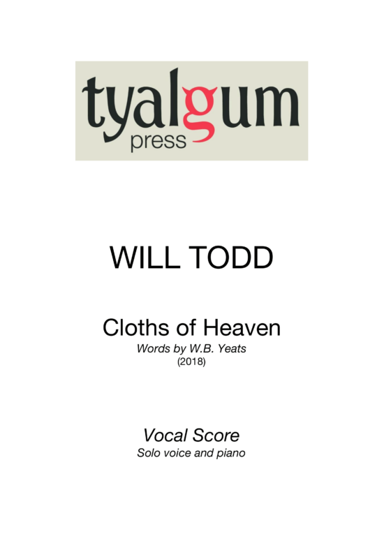 Cloths Of Heaven - Vocal Score
