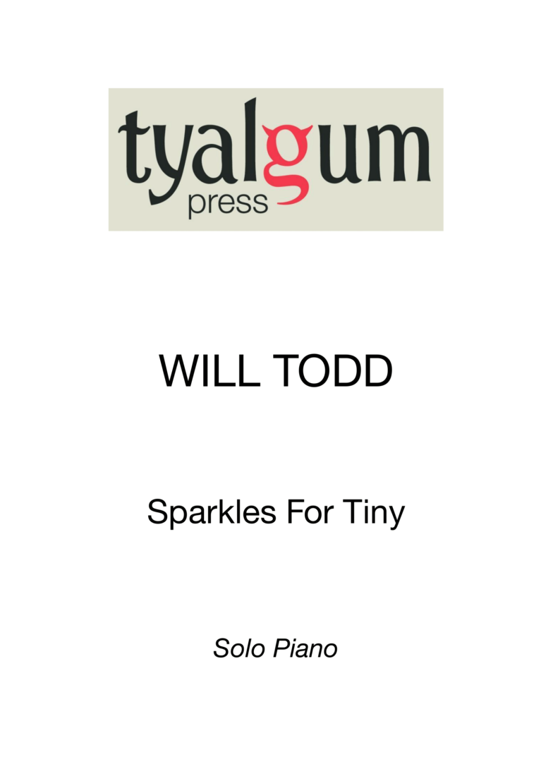 Sparkles For Tiny - Solo Piano
