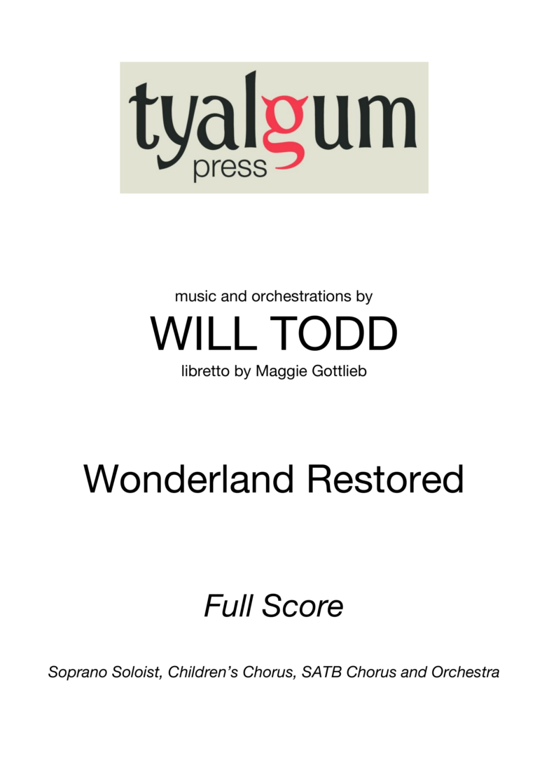 Wonderland Restored - Full Score